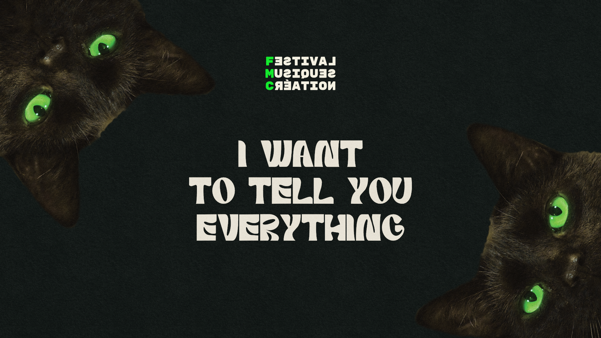 I want to tell you event