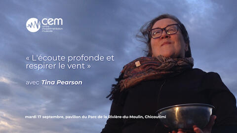 Tina Pearson - Atelier - Écoute profonde - Affiche