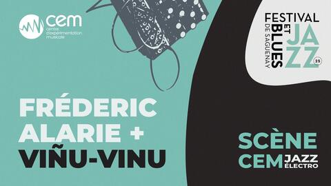Affiche - Frédéric Alarie + Vinu-vinu (FJBS 2020)