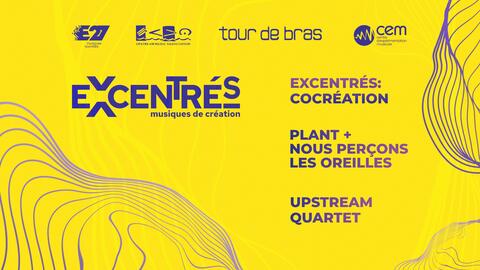 Affiche - Excentrés + Ustream + Oreilles
