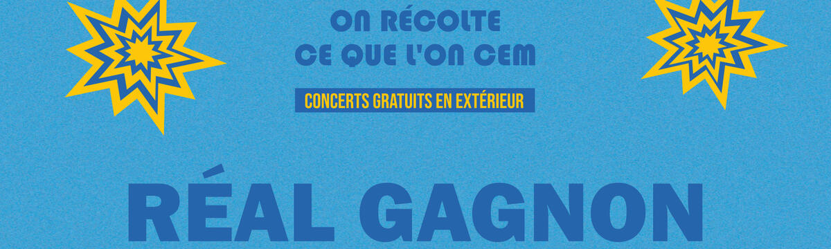 Réal Gagnon (Récoltes 2021)