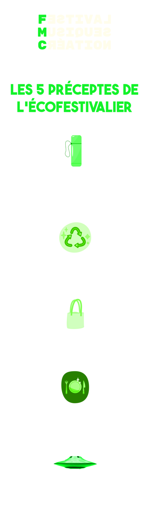 Preceptes de l'écofestivalier